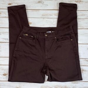 DG2 Diane Von Fustenberg by Diane Gilman Brown Jeans Sz 10